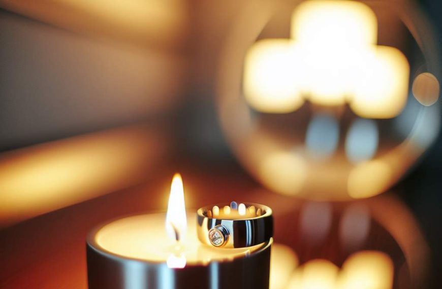 Bougie bijou homme: cadeau Ã©lÃ©gant et unique