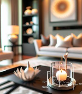 Bougies dÃ©coratives : le secret d'un intÃ©rieur raffinÃ©