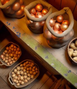 Conservation oignons et pommes de terre : nos astuces