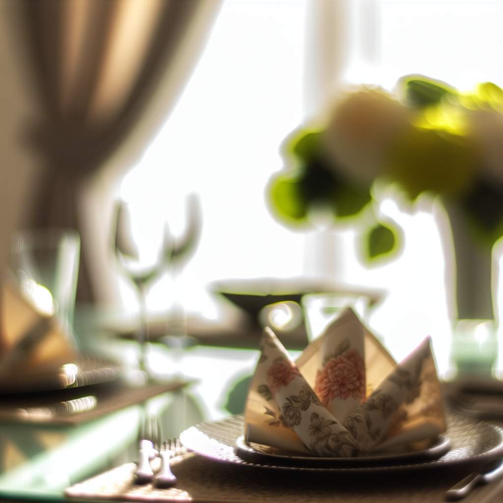 serviettes-papier-fleuries