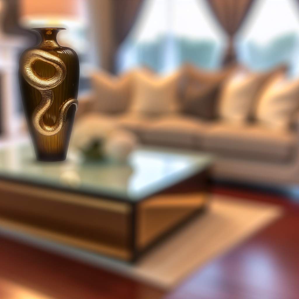 verre-serpent-dore-deco