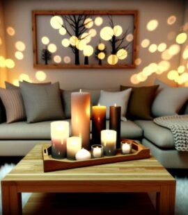 Ambiance chaleureuse: secrets des bougies parfumÃ©es