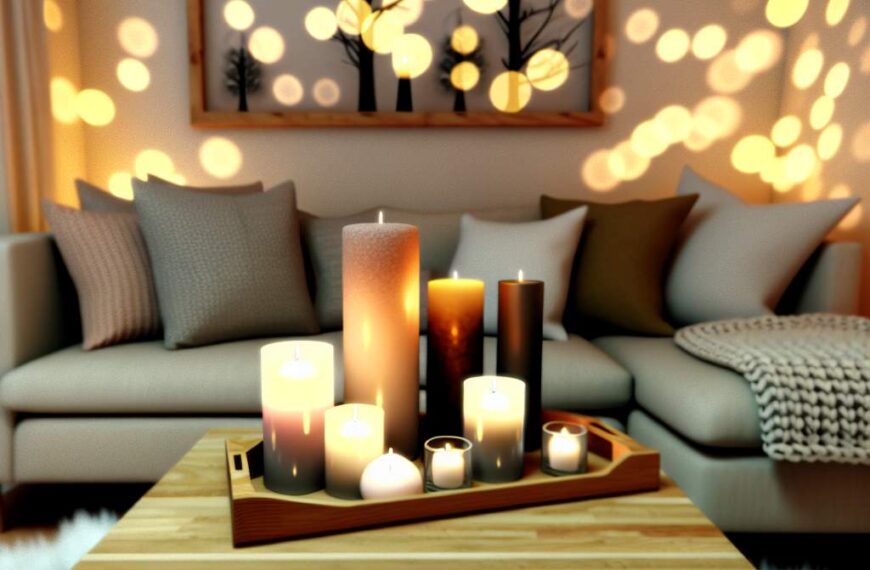 Ambiance chaleureuse: secrets des bougies parfumées