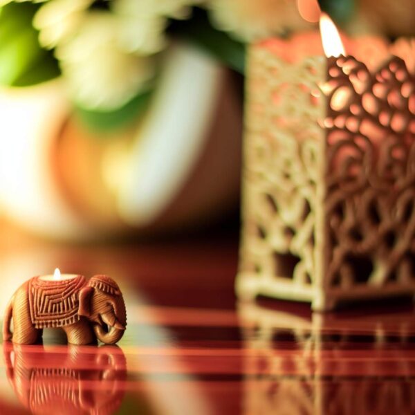 Bougie Ã©lÃ©phant : l&rsquo;objet dÃ©co unique pour une ambiance chaleureuse
