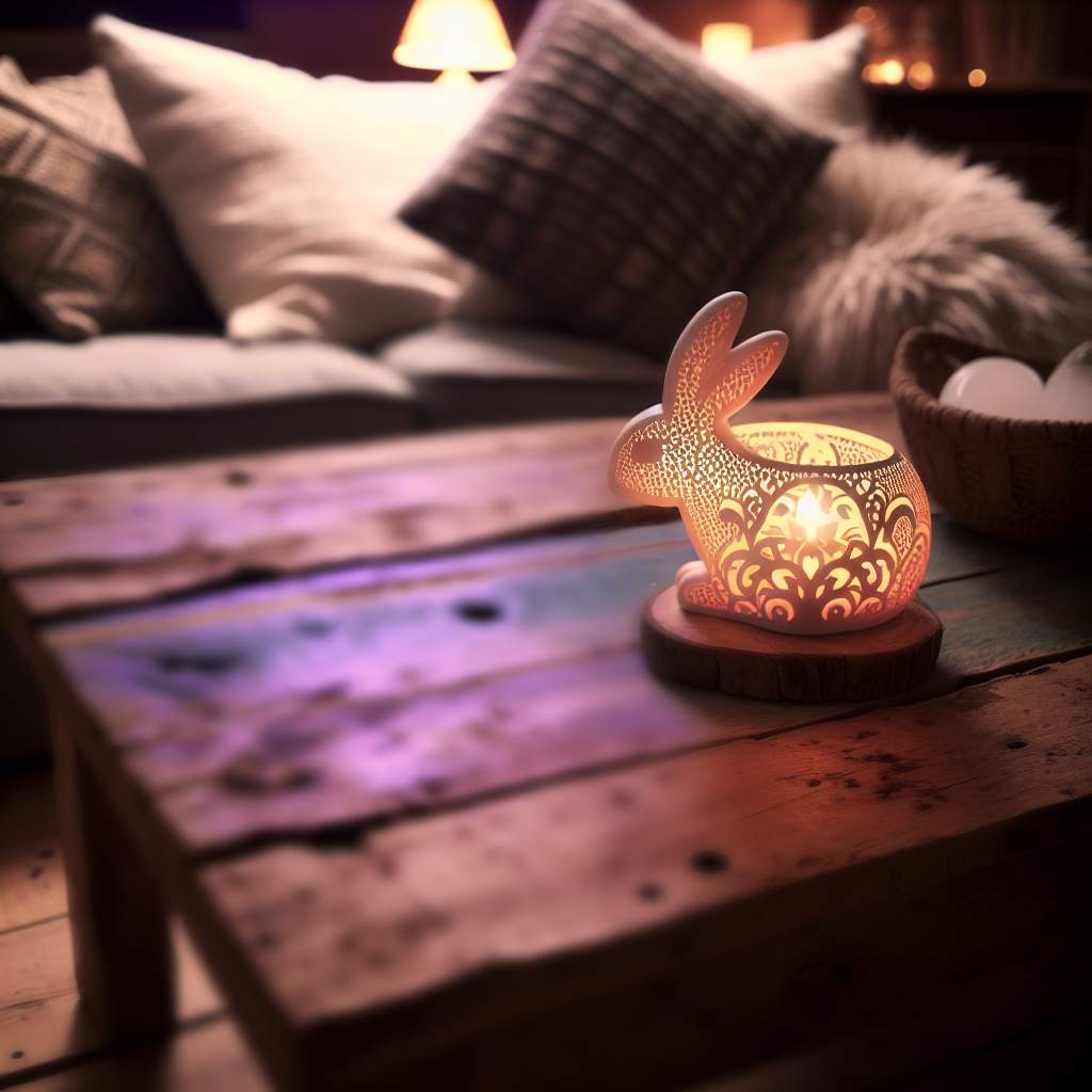 bougie-lapin-decoration