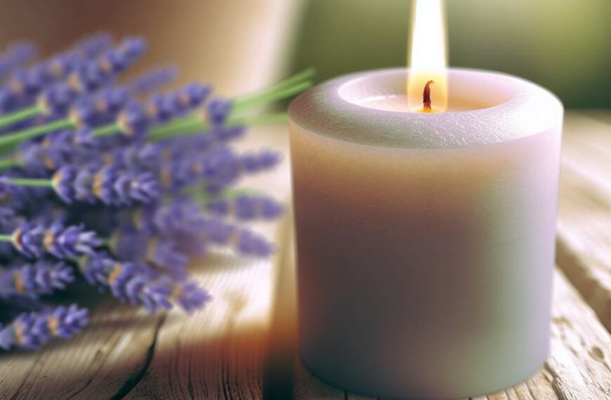 Bougie lavande : bienfaits pour la relaxation et le bien-être
