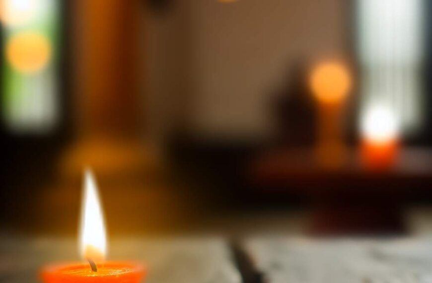 Bougie orange signification spirituelle