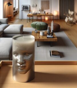 Bougie visage: secrets dÃ©co pour un intÃ©rieur unique