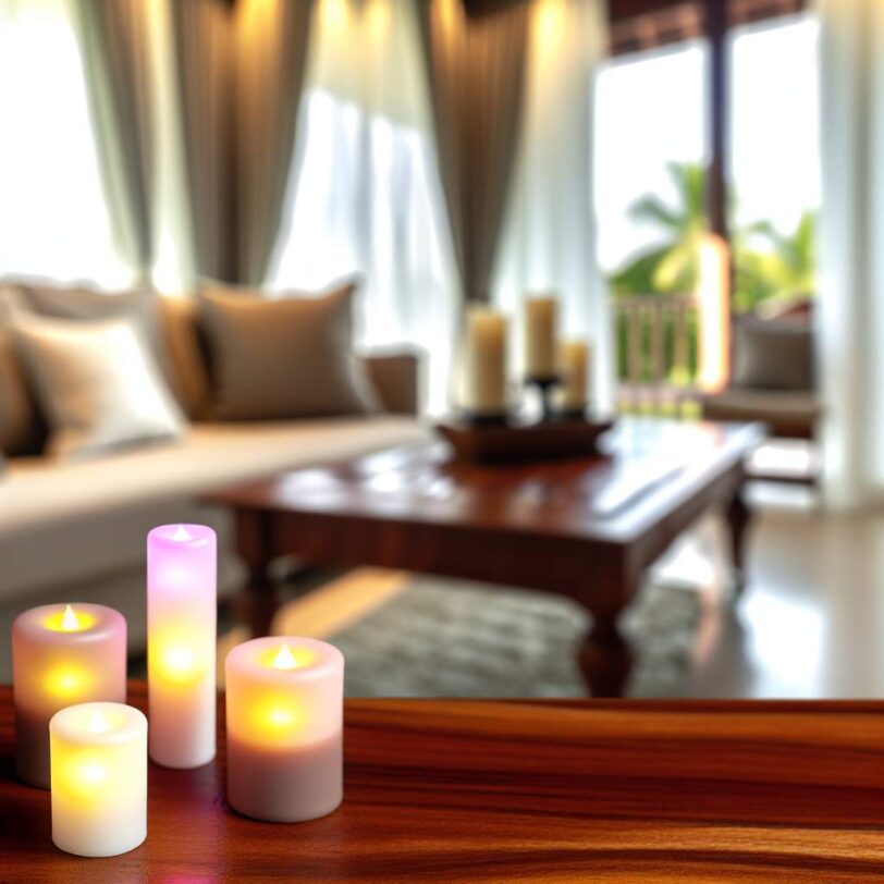 Bougies LED rechargeables: votre Ã©clairage idÃ©al ?