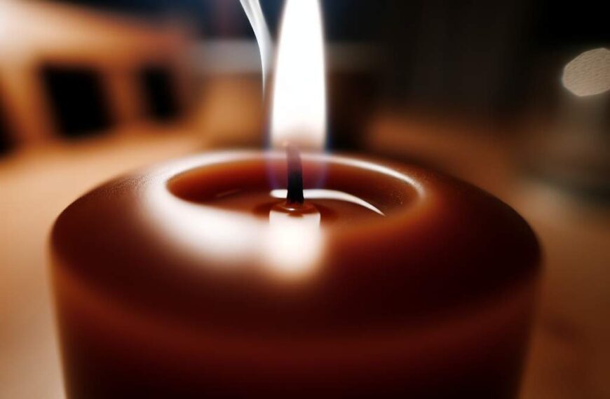 DÃ©couverte: que rÃ©vÃ¨le une bougie marron ?