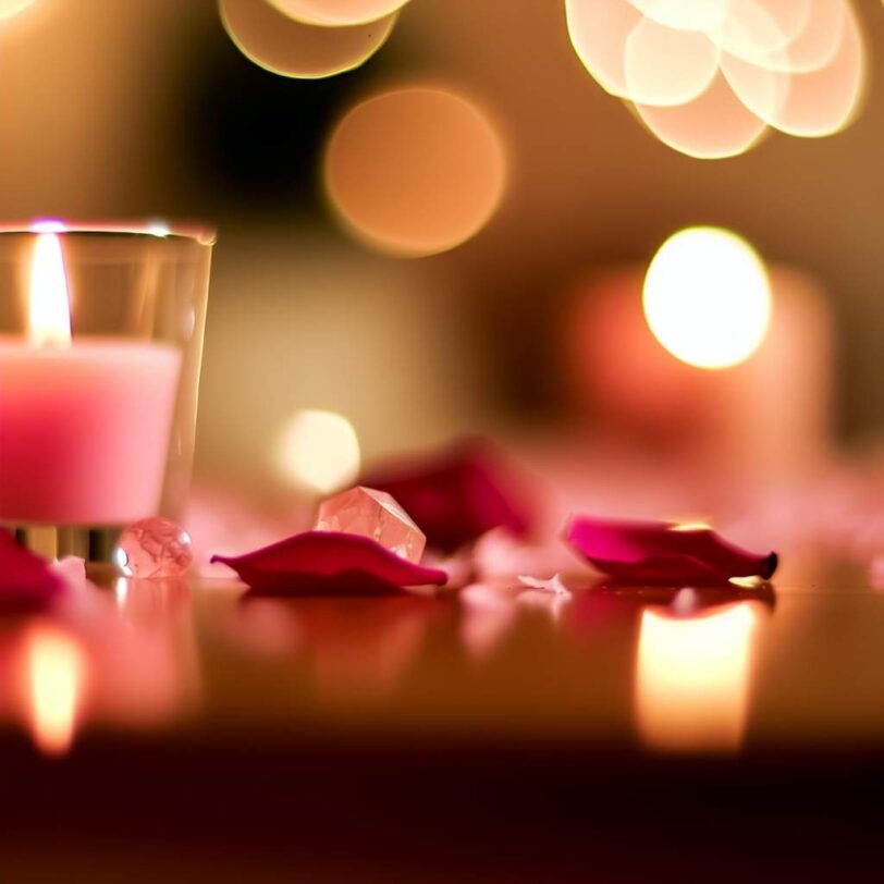 DÃ©couvrez la signification de la bougie rose